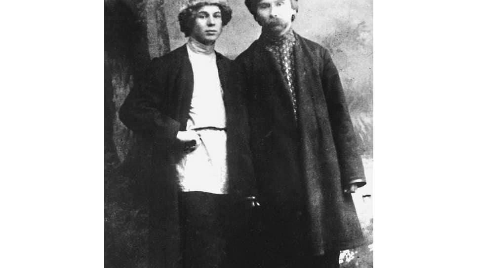Сергей Есенин и Николай Клюев, 1915 