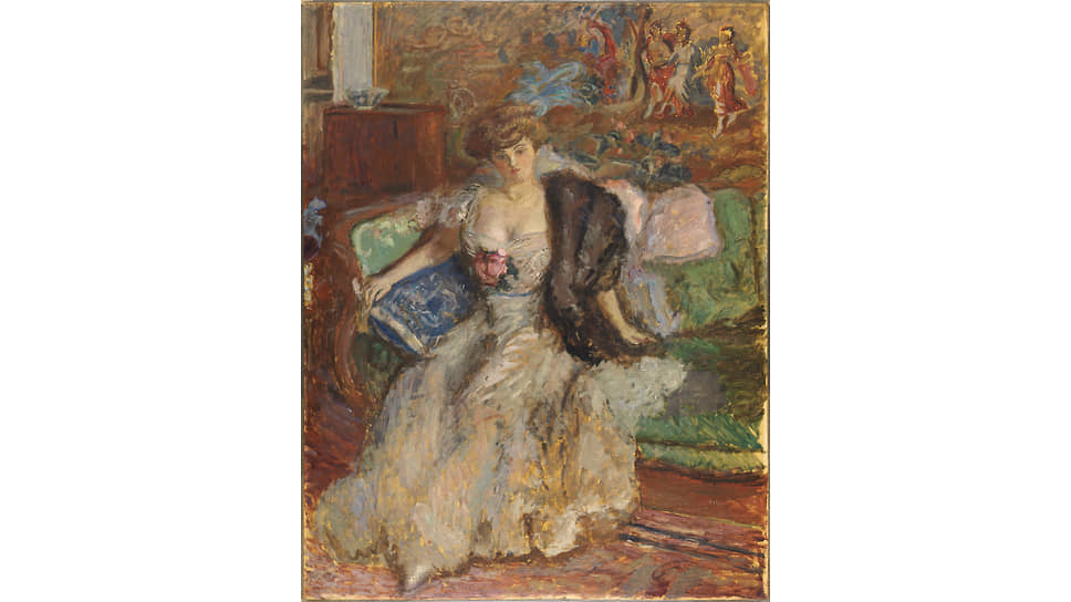 Пьер Боннар. «Портрет Миси Годебской», 1908