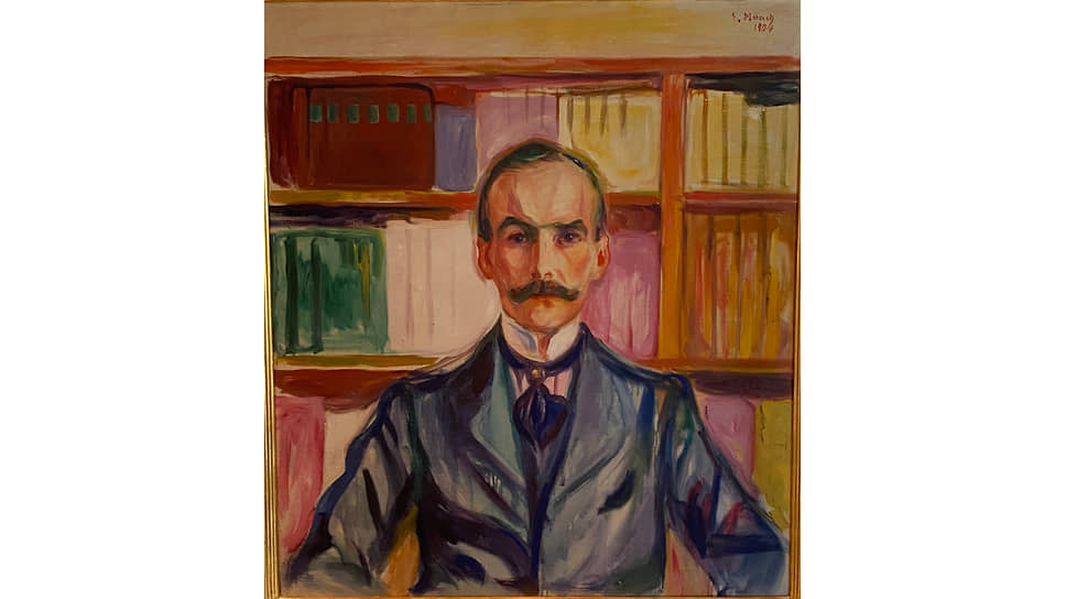 Эдвард Мунк. «Портрет графа Гарри Кеслера», 1904
