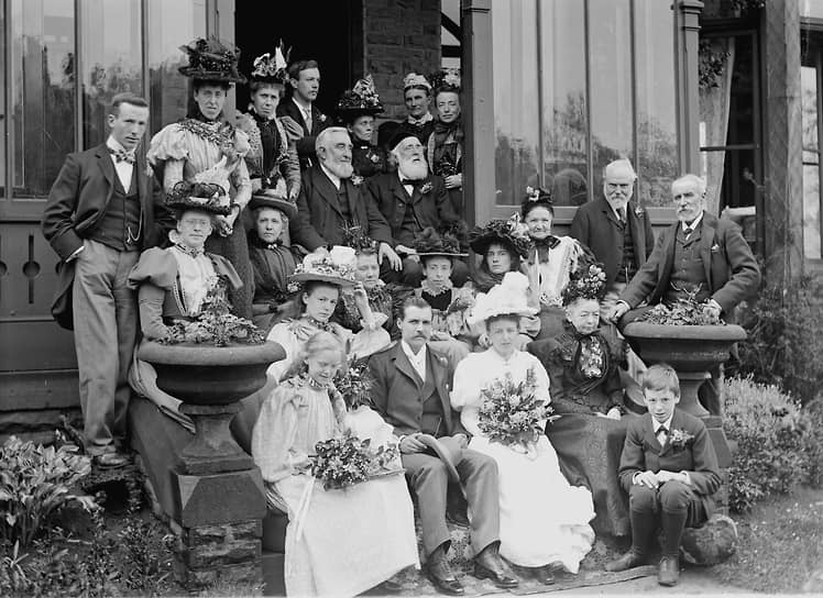 Свадебная фотография, Западный Йоркшир, 1897 