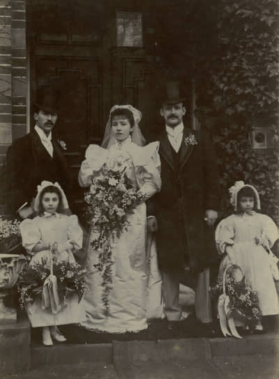 Свадебная фотография, 1890 
