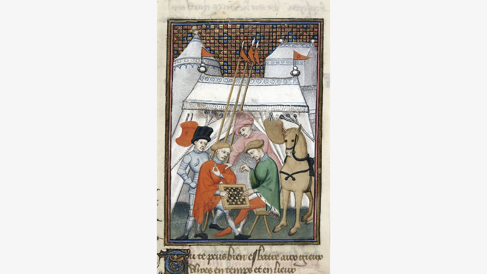 Иллюстрация к рукописи «Послание Офеи Гектору» Кристины Пизанской, 1410–1414 