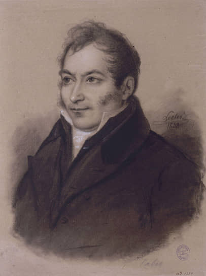 Огюст Туссен Леклер. «Этьен Кабе», 1833