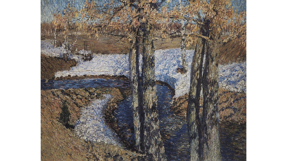 Игорь Грабарь. «Вешний поток», 1904