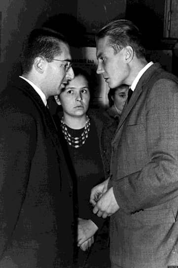 Витторио Страда, Клара Страда и Евгений Евтушенко, 1959 