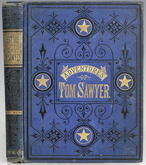 Первое американское издание «Приключений Тома Сойера», 1876