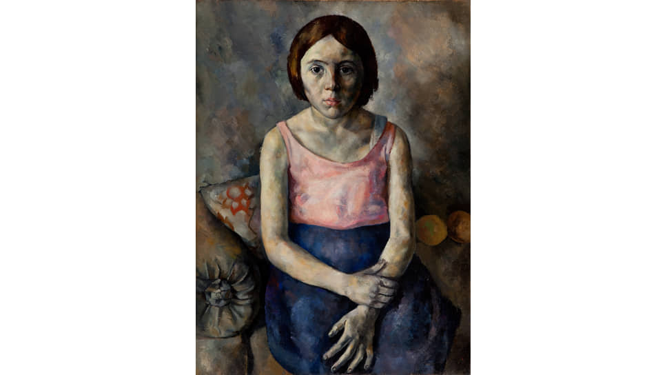 Мария Ильф-Тарасенко. «Портрет девочки», конец 1920-х