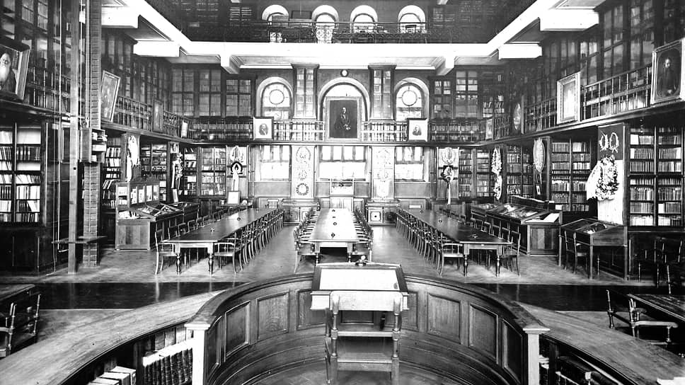 Зал № 36: Библиотека Исторического музея, около 1912
