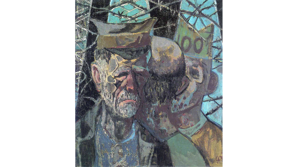 Отто Дикс. «Автопортрет в качестве военнопленного», 1947 
