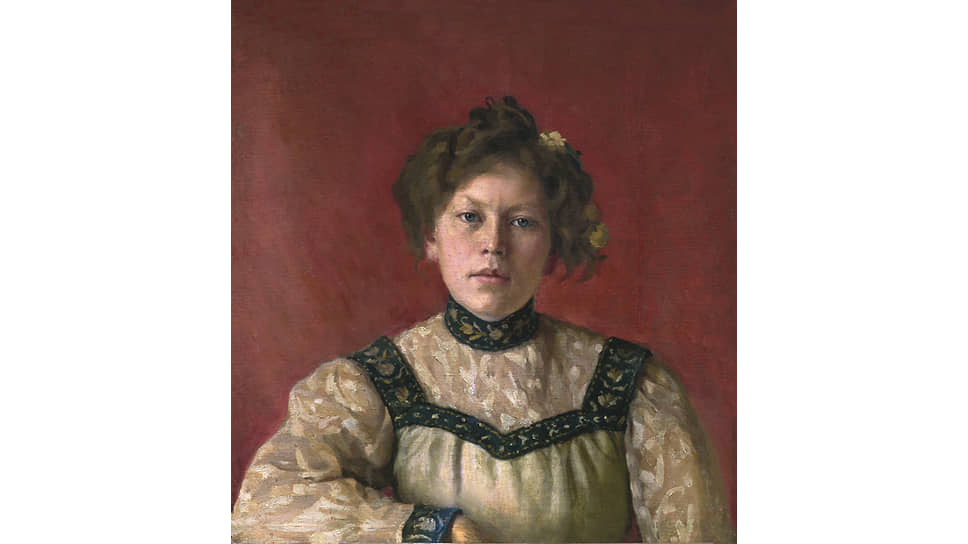 Анна Остроумова-Лебедева. «Автопортрет», 1900-е