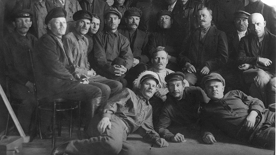 Группа рабочих, свидетелей обвинения по Шахтинскому делу, 1928