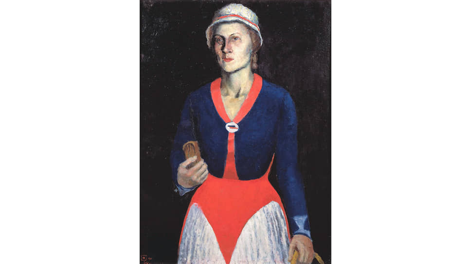 Казимир Малевич. «Портрет жены художника», 1934
