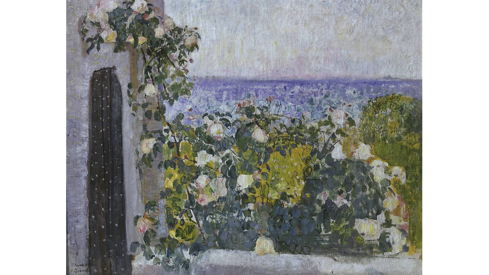 Александр Савинов. «Балкон, увитый цветами. Рим», 1910
