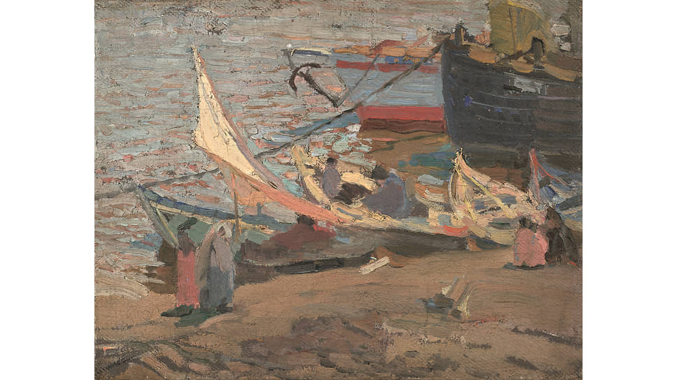 Александр Савинов. «Берег Волги», 1903
