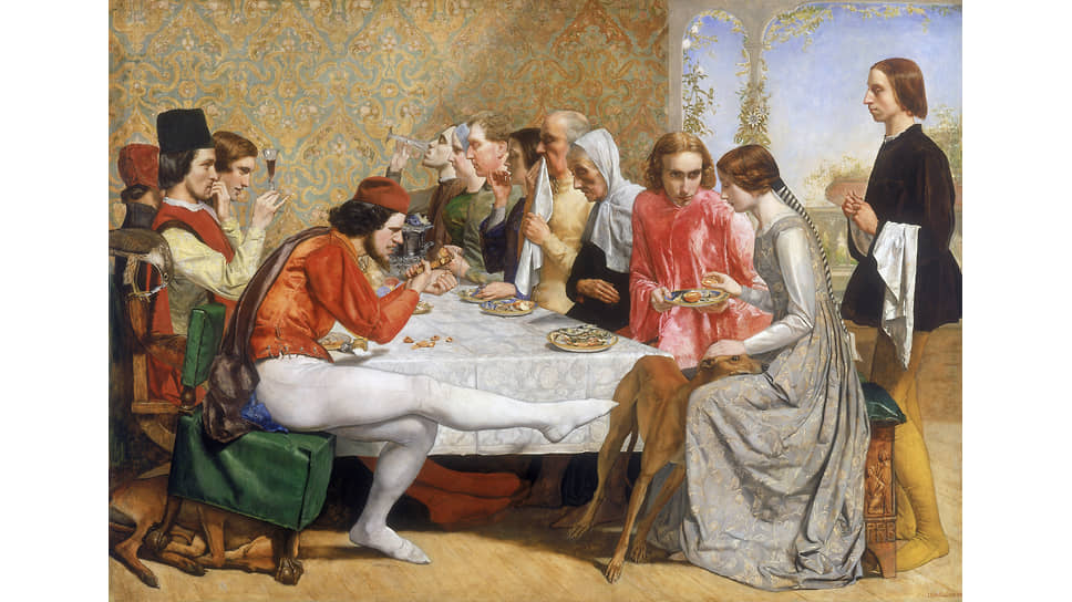 Джон Эверетт Милле. «Изабелла», 1849