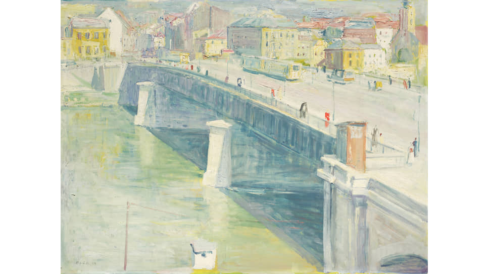  «Мост Нибелунгов в Линце», 1950