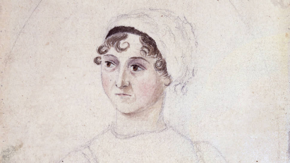 Кассандра Остен. «Портрет Джейн Остен», около 1810 