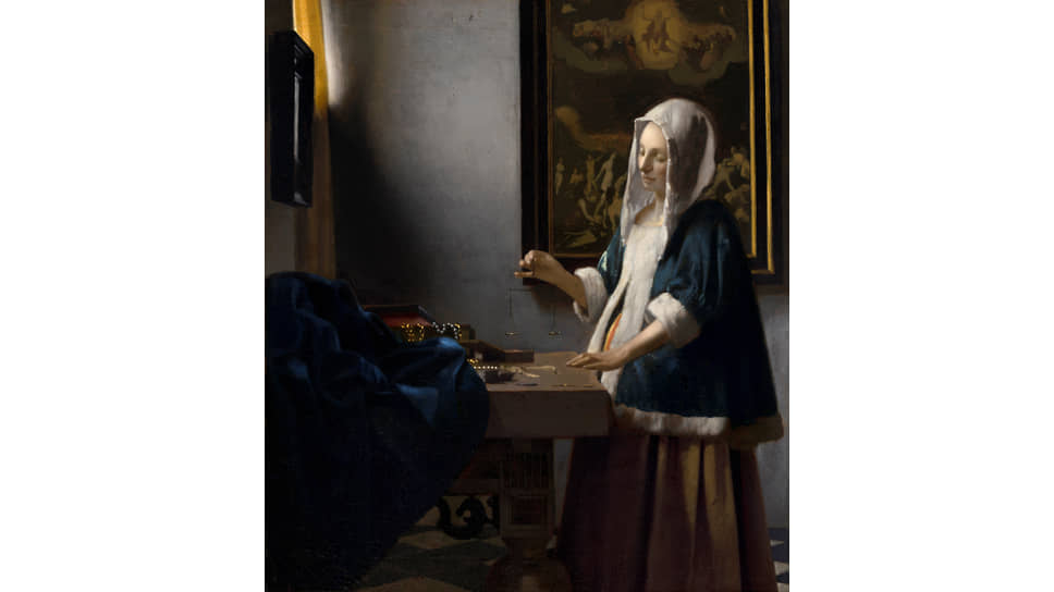 Ян Вермеер. «Женщина, держащая весы», 1662–1664