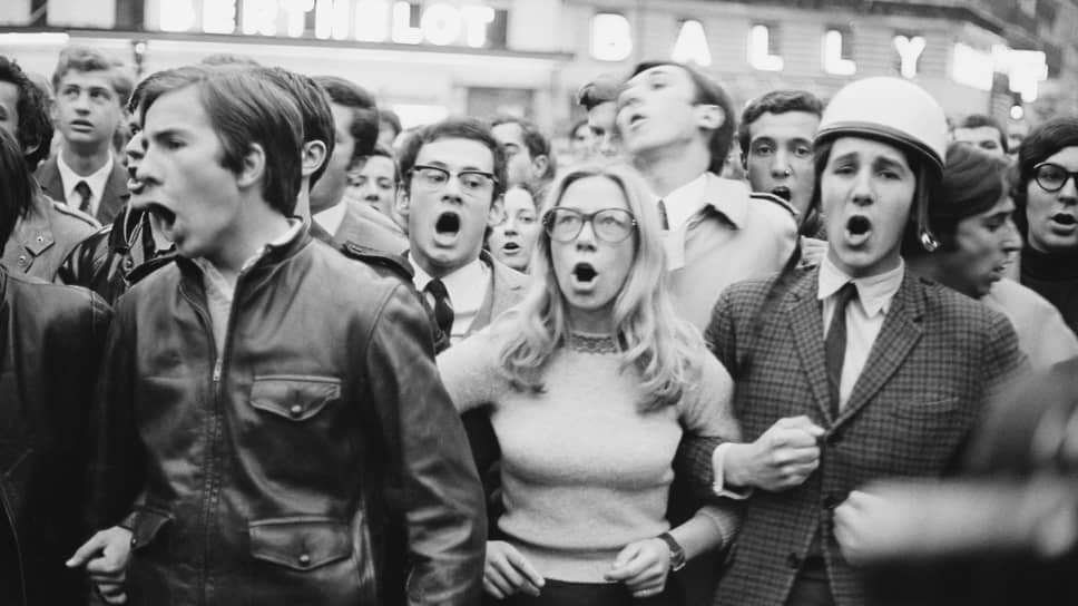 Студенческие волнения, Париж, 30 мая 1968