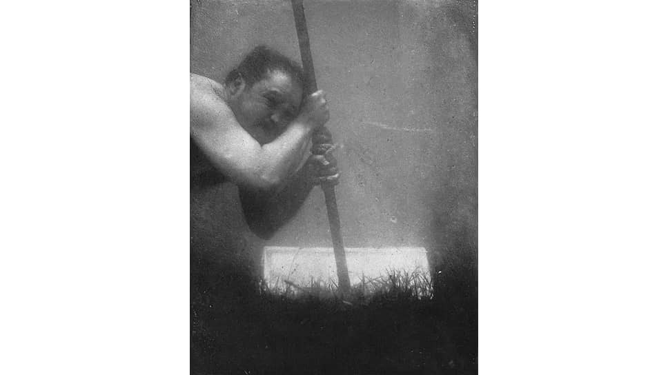 Автопортрет Луи Бутана под водой, 1893