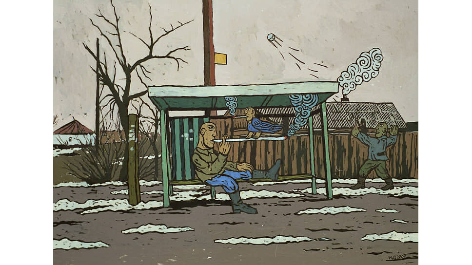 Из серии «9 остановок маршрута № 66», 2002