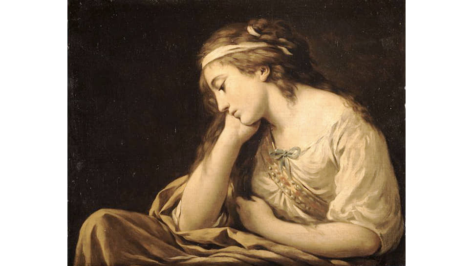 Луи Жан-Франсуа Лагрене. «Меланхолия», конец XVIII века
