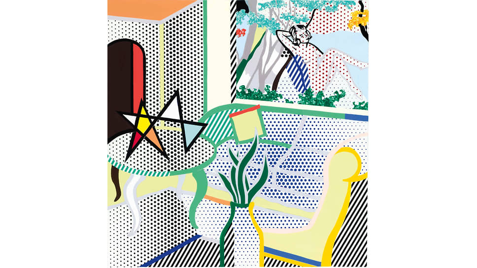 «Интерьер с картиной &quot;Купальщица&quot;», 1997