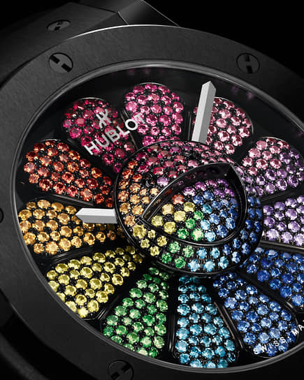  Hublot Classic Fusion Takashi Murakami Black Ceramic Rainbow