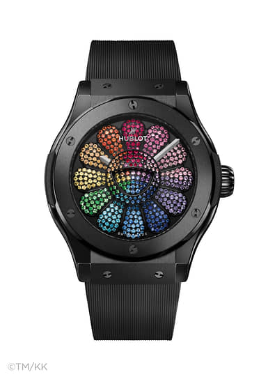  Hublot Classic Fusion Takashi Murakami Black Ceramic Rainbow