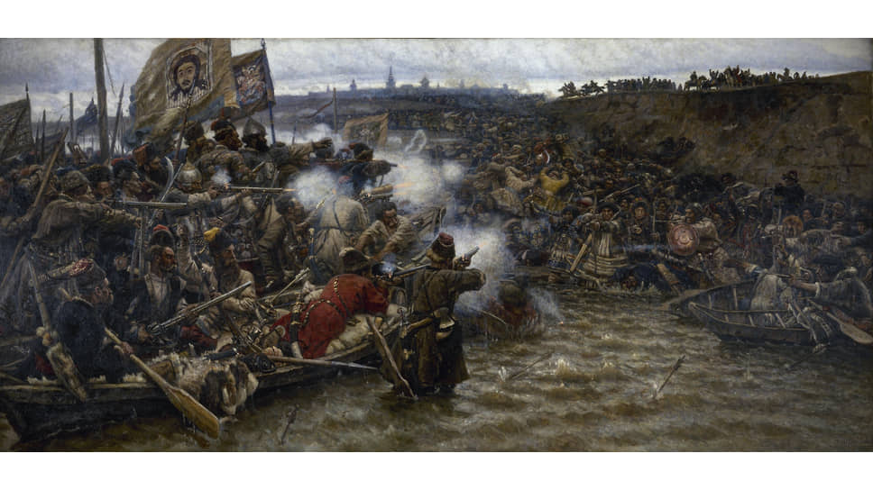 «Покорение Сибири Ермаком Тимофеевичем», 1895