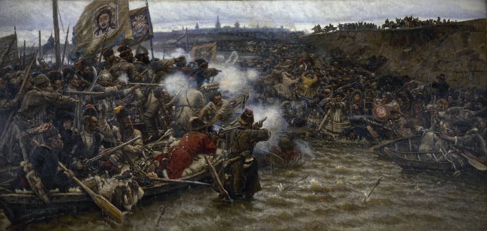 «Покорение Сибири Ермаком Тимофеевичем», 1895