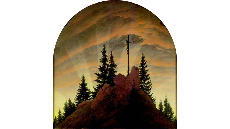 «Крест в горах» («Теченский алтарь»), 1808