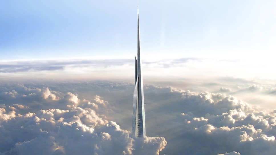 Визуализация небоскреба Jeddah Tower