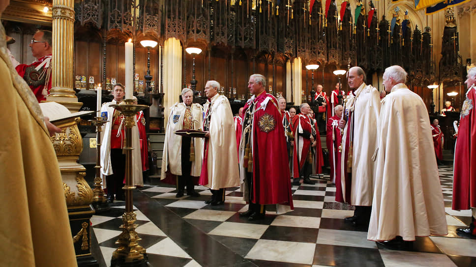 Церемония Почтеннейшего ордена Бани в Вестминстерском аббатстве
