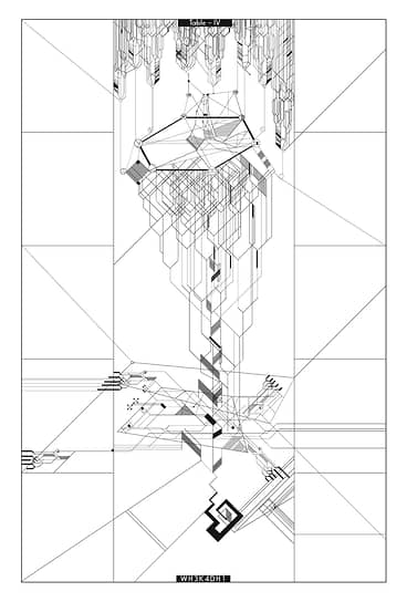 Евгений Стрелков. «CyberNeuroFauna. Графика и тексты Евгения Стрелкова», 2018. Альбом вдохновлен литографическими таблицами из книги немецкого натуралиста Эрнста Геккеля «Kunstformen der Natur» 