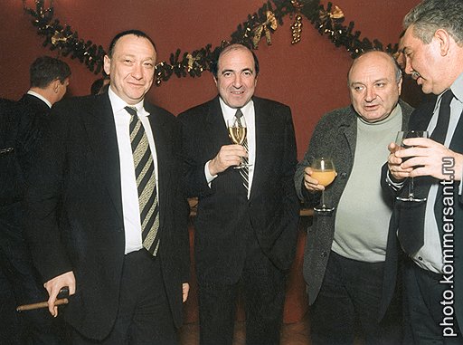 1999, со Львом Черным, Михаилом Жванецким и Эдуардом Сагалаевым