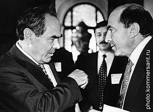 1997, с Борисом Березовским