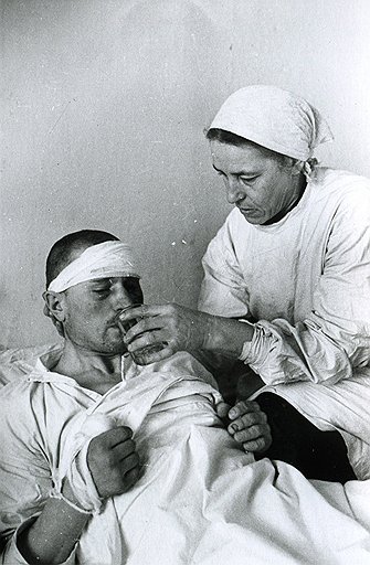 За годы войны через госпитали прошло около 17 млн солдат и офицеров