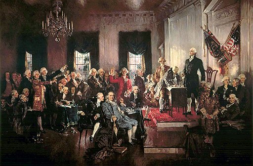 США образовались из конфедерации после Филадельфийского конвента 1787 года, принявшего конституцию страны. Впоследствии этот опыт создания федерации переняли многие страны Латинской Америки