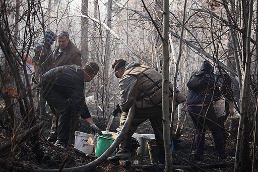 В некоторых самоотверженно тушивших лесные пожары волонтерах местные власти видели злостных поджигателей 