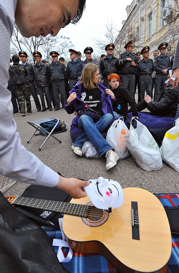 Митинг в поддержку Олега Шеина 14 апреля 
