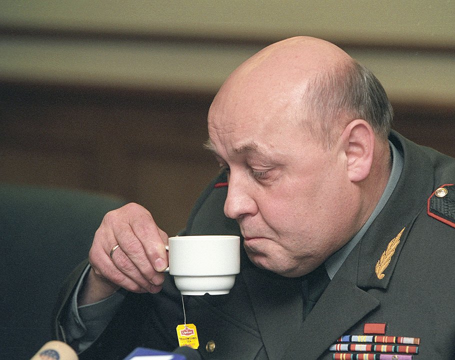 Первый заместитель начальника Генерального штаба вооруженных сил России генерал-полковник Юрий Балуевский. Москва, &lt;b>2002 год&lt;/b>