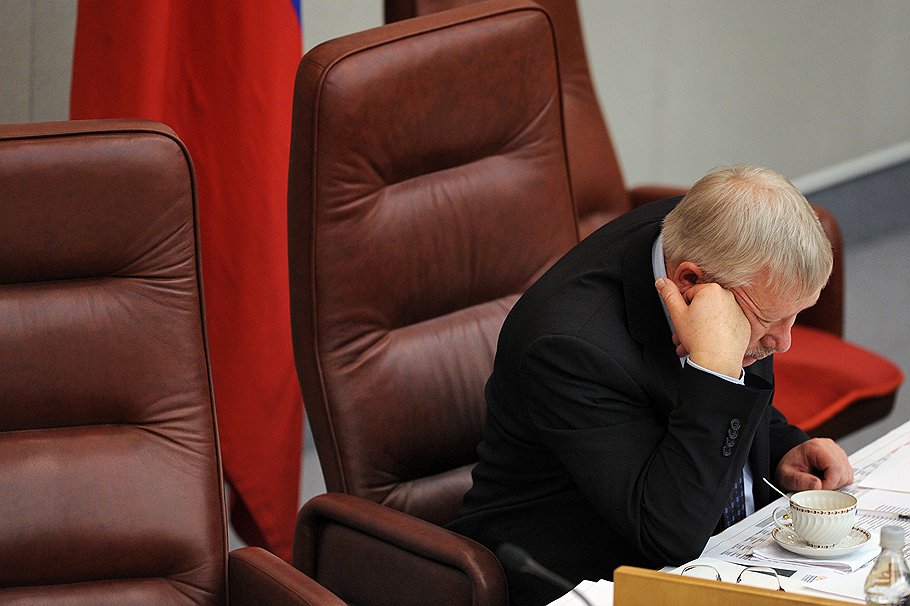 Первый заместитель председателя Государственной думы России Олег Морозов. Москва, &lt;b>2011 год&lt;/b>
