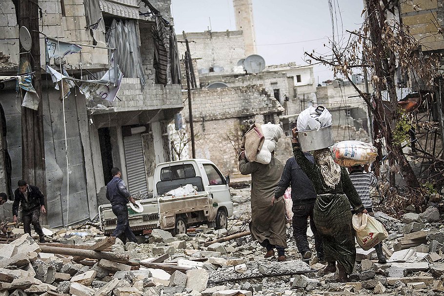 Сирийский народ входит в 2013 год по руинам некогда могущественного арабского государства 