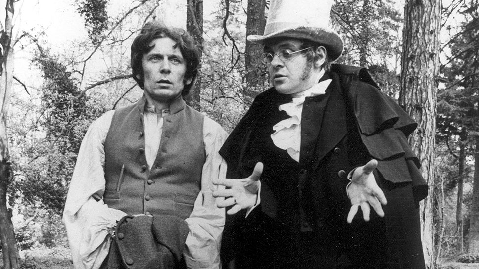 В Пьере Безухове по версии BBC 1972 года (справа) угадывается доктор Ганнибал Лектер в молодости