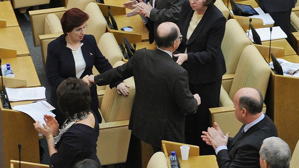 Глава думского комитета по этике Владимир Пехтин покинул Госдуму без долгих колебаний 
