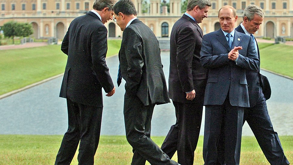 Последний раз Константиновский дворец в Стрельне видел стольких властителей мира одновременно в 2006 году — во время саммита G8