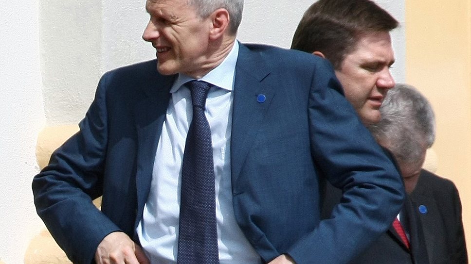 Министр образования и науки Андрей Фурсенко. Мюнхен, 2009 год 
