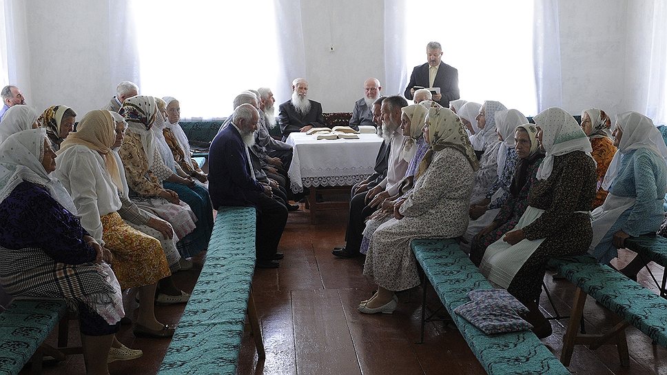 Молельный дом молокан в азербайджанском селе Ивановка 
