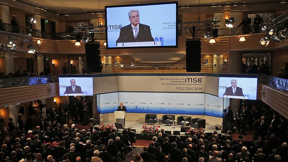 На Мюнхенской конференции по безопасности президент ФРГ Йоахим Гаук заявил, что Германии пора прекратить заниматься исключительно миротворчеством